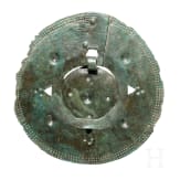 Gro&szlig;e Zierscheibe, wikingisch, 9. - 11. Jhdt.
