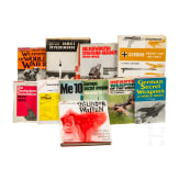 Elf B&uuml;cher &uuml;ber die deutsche Bewaffnung der Weltkriege, deutsch und englisch