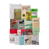 Konvolut Druckschriften &uuml;ber Waffen und Munition