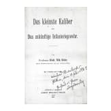 Konvolut Druckschriften &uuml;ber Waffen und Munition