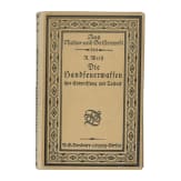 11 Druckwerke zu Handwaffen, Munition und Vorschriften; Originale, 1908 - 1955