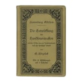11 Druckwerke zu Handwaffen, Munition und Vorschriften; Originale, 1908 - 1955