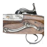 Ein Paar Miquelet-Perkussionspistolen im Kasten, Unzueta, Eibar, um 1840