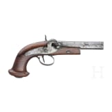 Perkussions-Reisepistole, Frankreich, um 1840/50
