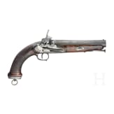 Miquelet-Perkussionspistole, Antonio Alberdi, Eibar, datiert 1848