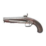 Perkussionspistole, Pedro Jose Agurre, Eibar, datiert 1848