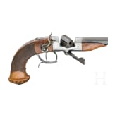Hinterlader-Perkussionspistole, Patent Beringer, Belgien, um 1850