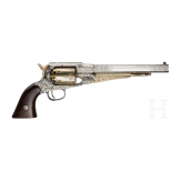 Gravierter Perkussionsrevolver, Navy Arms Co. Ridgefield N.J. - Italy, um 1965