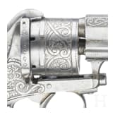 Lefaucheuxrevolver in Luxusausführung, im Kasten, Belgien, um 1865