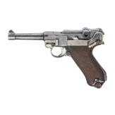 Pistole 08, Weimar, "Police Alphabet DWM Luger with blank chamber"