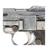 Pistole 08, Weimar, "Police Alphabet DWM Luger with blank chamber"