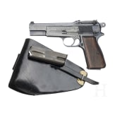 FN HP Mod. 35, mit Schiebevisier, Holster