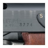 Manurhin Pistolet P1, Polizei Berlin