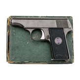 Walther Mod. 8, 1. Ausf&uuml;hrung, im Karton
