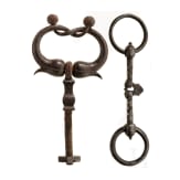T&uuml;rklopfer und Pferdegebiss, s&uuml;ddeutsch, 16./17. Jhdt.