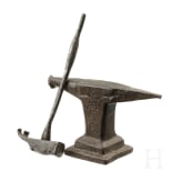 Hammer und Amboss, s&uuml;ddeutsch/&Ouml;sterreich, 19. Jhdt.