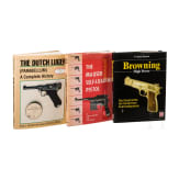 Three books on Mauser and FN HP pistols