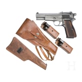 FN GP (Grand Puissance) - HP Mod 35, with shoulder stock and holster