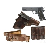 A Kongsberg "Colt", Mod. 1914, with holster, belt and magazine pouch