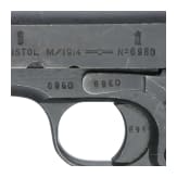 A Kongsberg "Colt", Mod. 1914, with holster, belt and magazine pouch