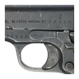 A Kongsberg "Colt", Mod. 1914, "Occupation Variation", Wehrmacht, with belt and magazine pouch