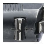 A Kongsberg "Colt", Mod. 1914, "Occupation Variation", Wehrmacht, with belt and magazine pouch