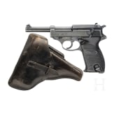 Mauser P 38, Code "byf - 43", mit Koffertasche
