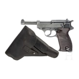 Mauser P 38, Code "byf - 44", mit Tasche