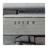 Mauser P 38, Code "byf - 44", mit Tasche