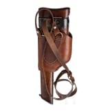Mauser C 96 Mod. 1899 Flatside, Italian contract, with stock and leather harness