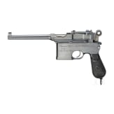 Mauser C 96 Mod. 1900 "Flatside", milit&auml;rische Geschenkwaffe