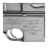 Mauser C 96 Mod. 1900 "Flatside", milit&auml;rische Geschenkwaffe