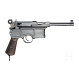 A Mauser C 96, Fixed Sight "Reinforced Chamber 6-Shot Large Ring Hammer"