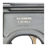 A Mauser C 96, Fixed Sight "Reinforced Chamber 6-Shot Large Ring Hammer"