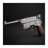 A Mauser C 96 Bolo "Reinforced Chamber" Small Hammer 6-Lader