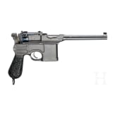 Mauser C 96 "Early Small Ring Hammer", with shoulder stock