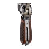 A Mauser C 96, "Late Siamese Pre War Small Ring Hammer", with shoulder stock and leather harness
