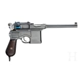 Mauser C 96, cal. 9 mm Export, Small Ring Hammer in special pattern, with shoulder stock