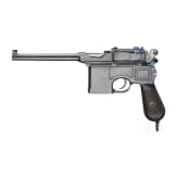 Mauser C 96, cal. 9 mm Export, Small Ring Hammer in special pattern, with shoulder stock