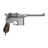 A Mauser C 96 "Prewar Commercial", USA, with shoulder stock