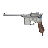 A Mauser C 96 "Prewar Commercial", USA, with shoulder stock