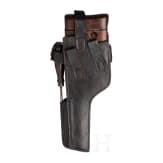 Mauser C 96, "Wartime Commercial", with shoulder stock and leather harness