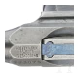 Mauser C 96, "Wartime Commercial", with shoulder stock and leather harness