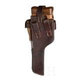 Mauser C 96, "Wartime Commercial", with shoulder stock and leather harness