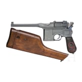 Mauser C 96/16, mit Anschlagkasten