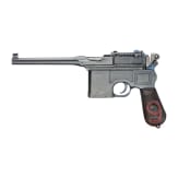 Mauser C 96/16, mit Anschlagkasten