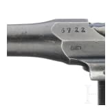 A Mauser C 96/16, with shoulder stock and leather harness, Czech contract