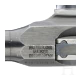 Mauser C 96 "Luger-Barreled 1920 Rework", with shoulder stock