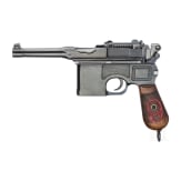 Mauser C 96 "Luger-Barreled 1920 Rework", with shoulder stock