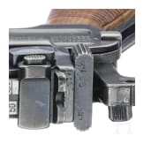 Mauser C 96, "Early Postwar Bolo", with shoulder stock and harness